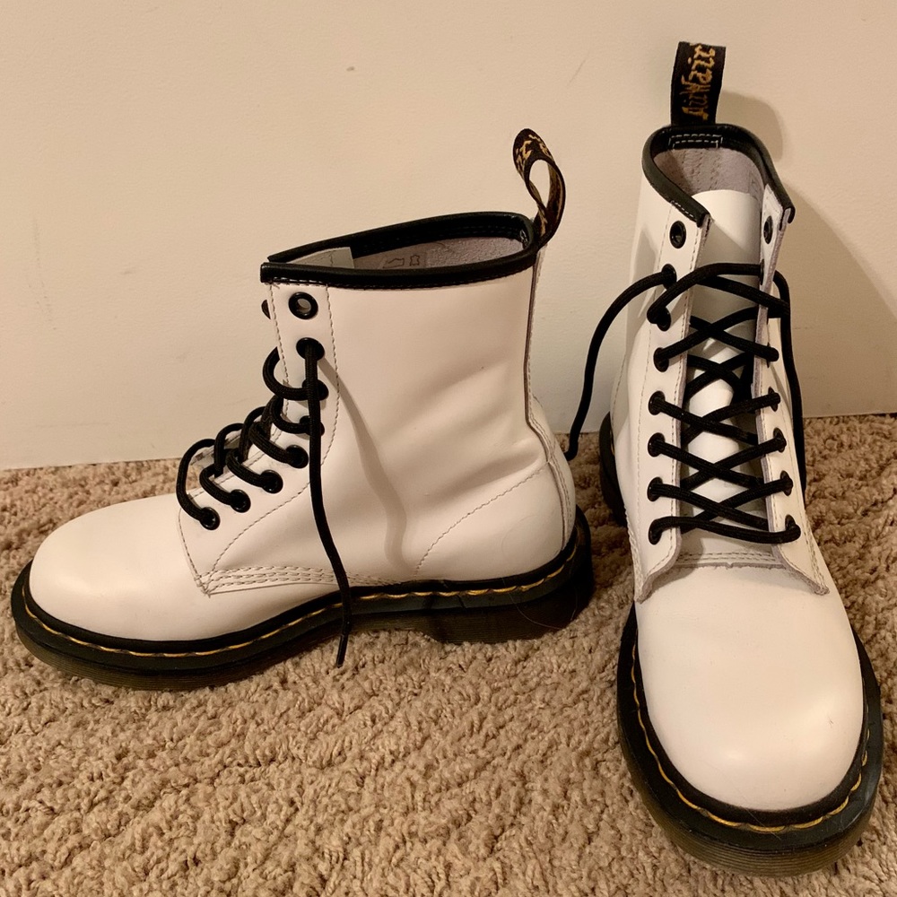 Dr. Martens 1460 White Boot - Size EU 37, US 6